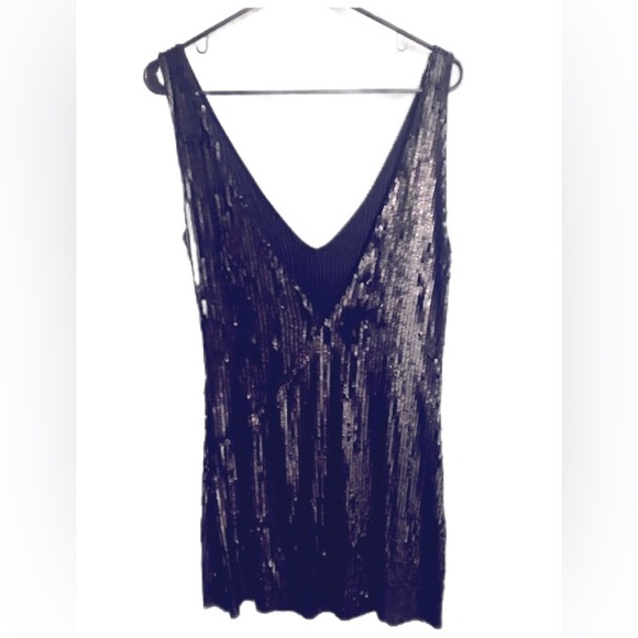 Long Sequined V Neck Free People Intimately - Picture 2 of 4